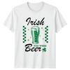 Irish You Were Beer TShirt St Patricks Day Drinking Gift For Him And Her