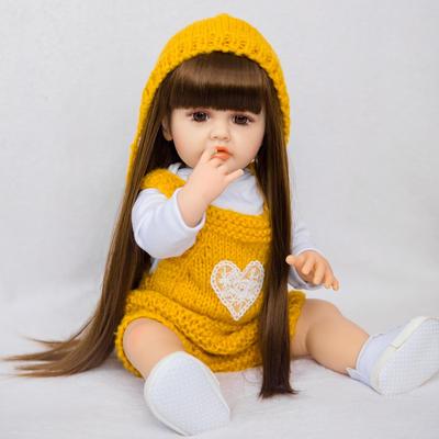 Vollsilikon Vinyl Reborn Baby Mädchen Puppen Spielzeug KEIUMI 55 cm Bebe Neugeborene Prinzessin Puppe Mode Geburtstag XMAS Geschenke