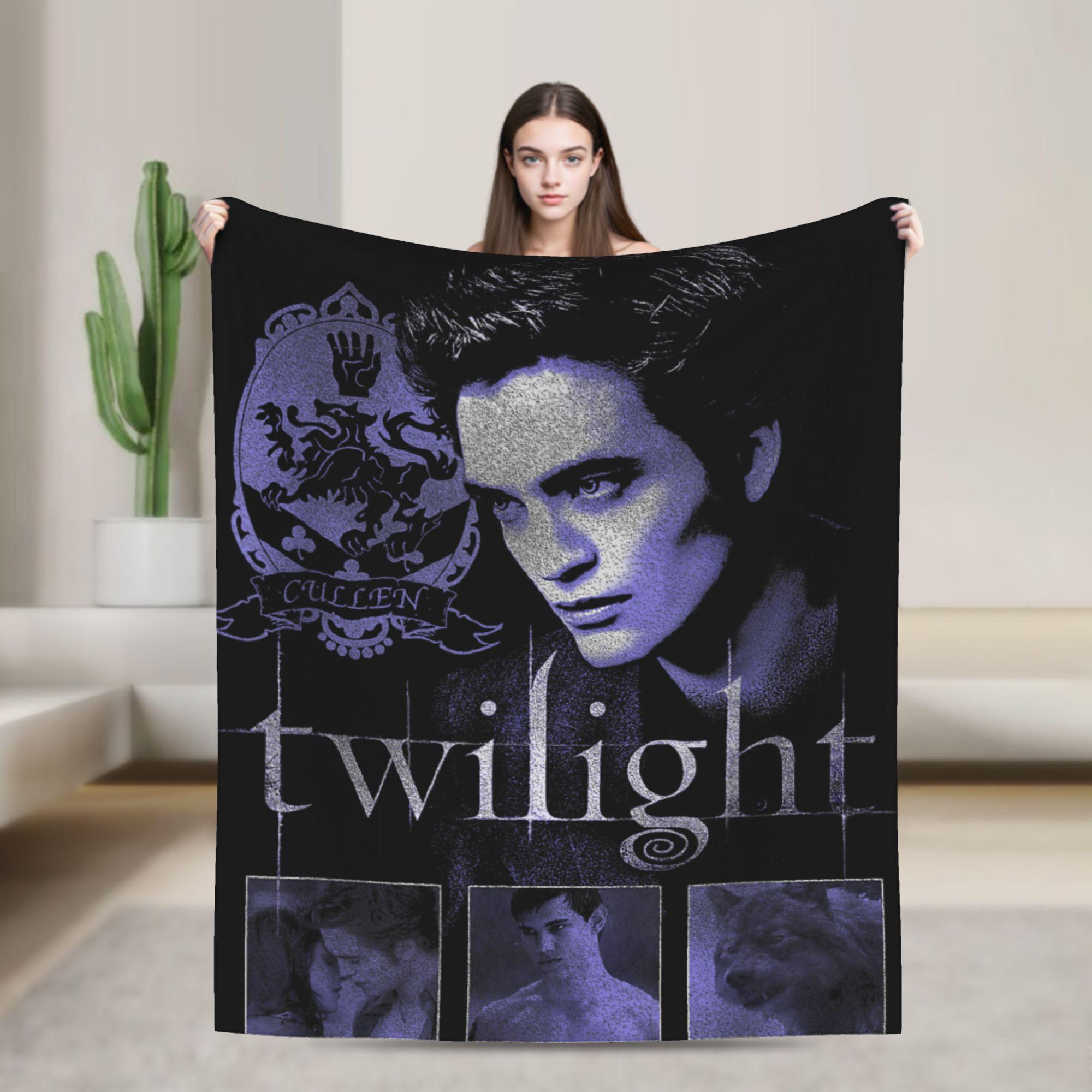 

Twilight Hoa Season Autumn Flannel Blankets Fall Mist Trendy Awesome Throw Blankets for Bedspreads 125*100cm Lightweight 75x90cm