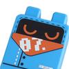 Cartoon Würfel Klicker Schlüsselanhänger Spielzeug Stressabbau Dekompressionsknopf Fidget Schlüsselring Hängende Dekoration Tasche Anhänger Geldbörse