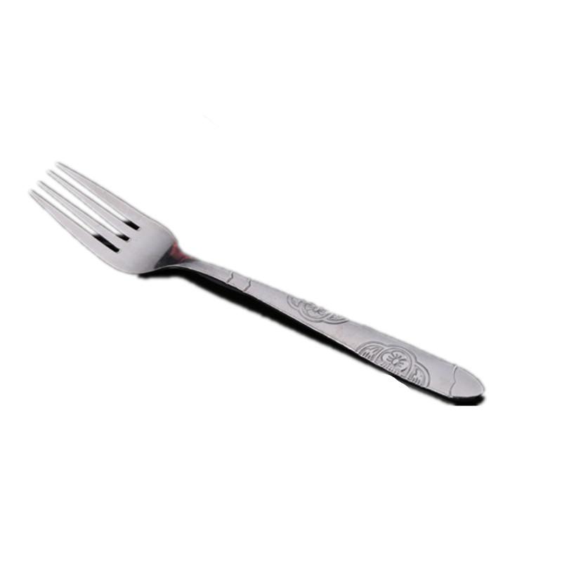 Stainless Steel Spoon and Fork Set for Hotel and Western Restaurant Use