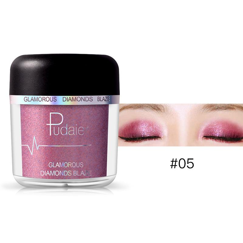 Makeup Diamond Bright Powder Eye Shadow Powder Pearl Light Matte Thin Flavored Eye Shadow Glitter Sequins