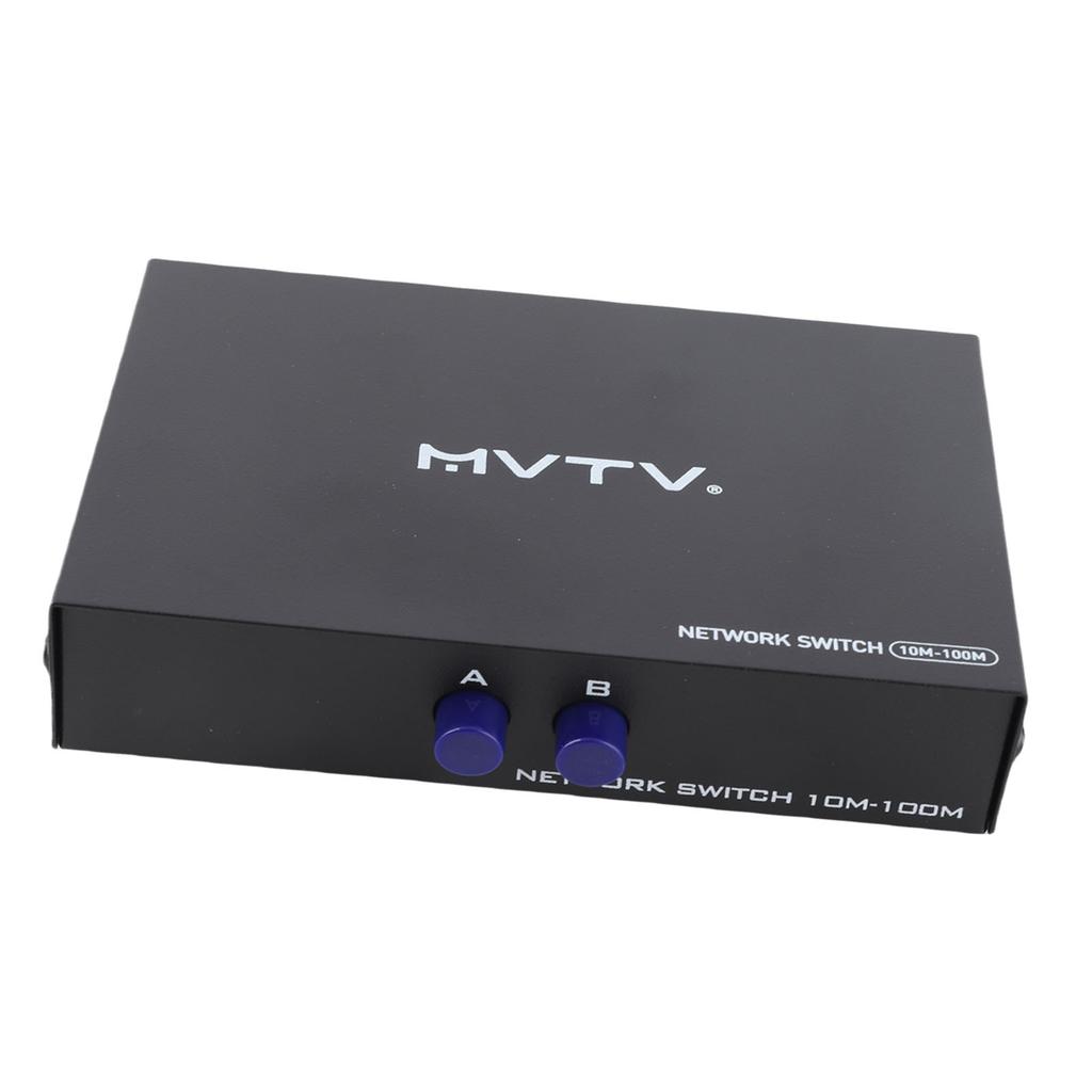 RJ45 Network Switch 2 in 1 Out Or 1 in 2 Out 100M 1000M Ethernet Network Switch Splitter Selector