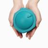 Flocking Inflatable Portable Neck Pillow That Can Be Stored And Self Filled Suitable For Outdoor Travel Business Trips Camping