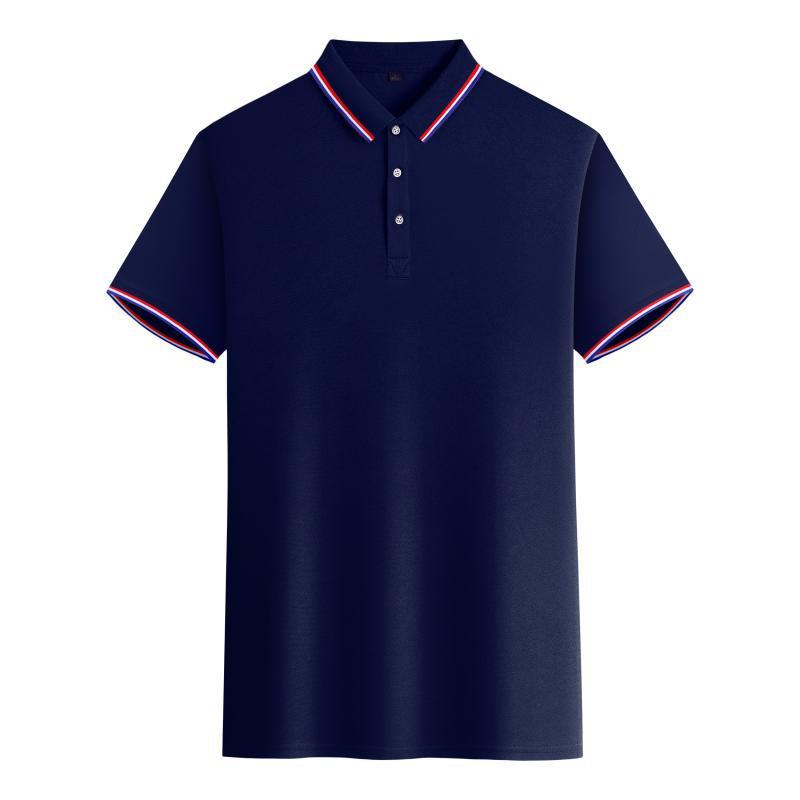 Unisex Summer Short-Sleeved Polo Shirts: Ideal for Work Uniforms, Group Events, DIY Customization & Everyday Wear.