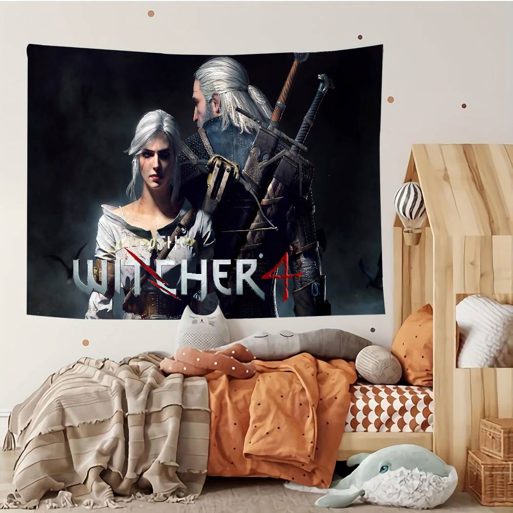 Game HD T The Witcher Tapestry Customizable Tapestries Of Various Styleswall Hangings Celebrity Photo Printingwall Hangings
