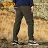 Jeep Men's Waterproof Warm Double-Sided Fleece Soft Shell Pants
