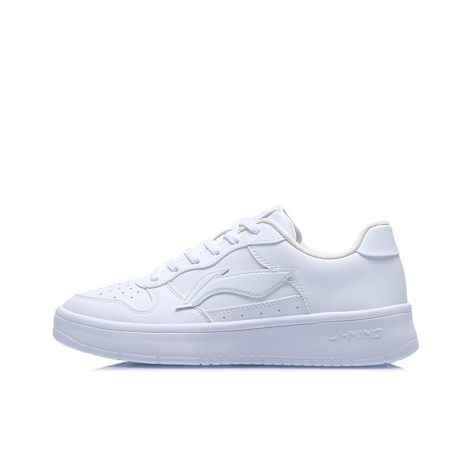 Li Ning Floating Boat Casual Versatile Thick Sole Sneakers Non-Slip Wear-Resistant Breathable Height Increasing Low-Top Skate Shoes AGCS420-6