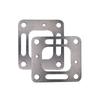 For Mercury Mercruiser V6 V8 Bravo Exhaust Elbow Risers Gasket 2Pack 18-0897 Replace 27-863724 27-41813