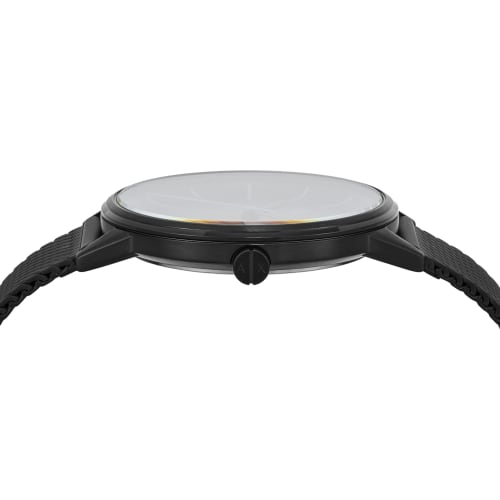 Armani Exchange Men's Three-Hand Black Stainless Steel Watch, AX2760