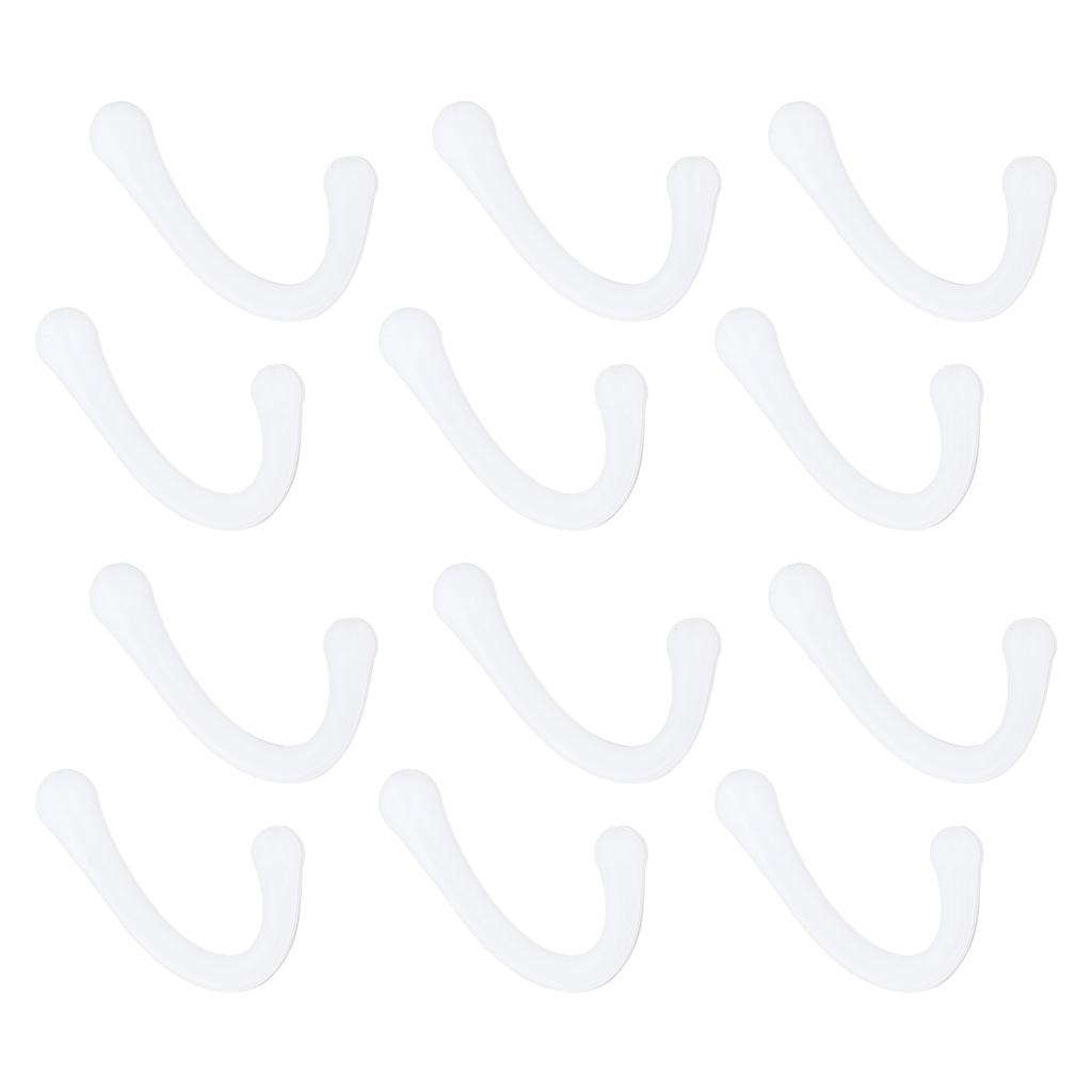 6Pair Ear Strap Pad Mouth Muffle Ear Protector Silicone Earloop Ear Savers for Daily UseWhite