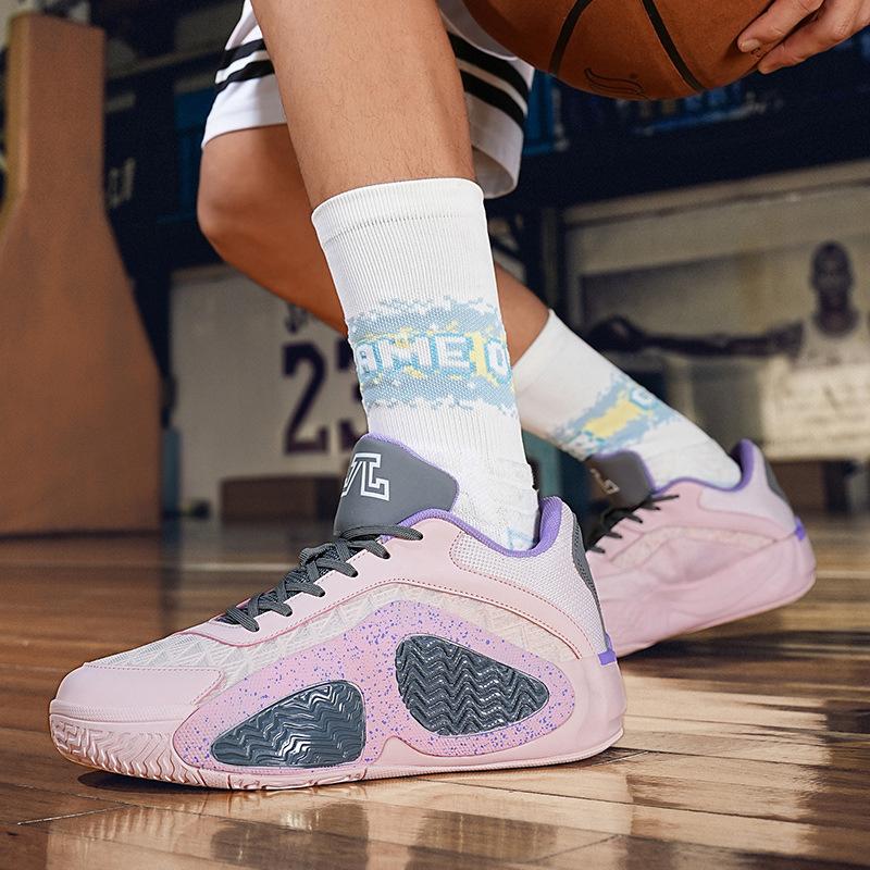 Chaussures de basketball Tatum 2ème génération jeunesse absorption des chocs rebond ultra-légères étudiant antidérapantes chaussures de sport hommes friction son