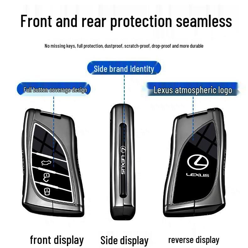 Lexus Key Case: Fits ES300H, RX270, RX350, NX260, RZ450, ES200