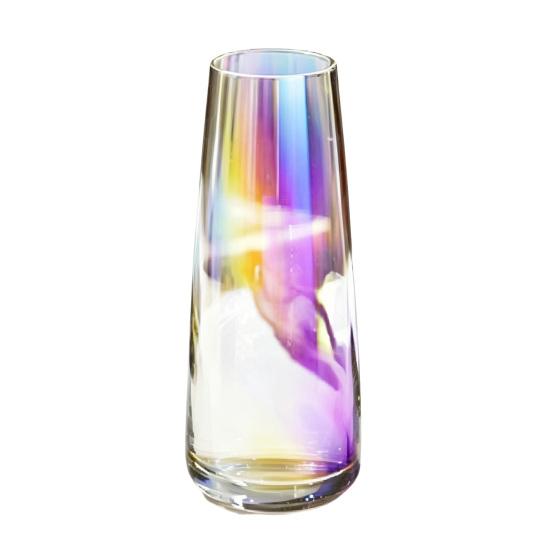 Clear Flower Vases for Table Desk Decor Modern Centerpiece Home Indoor Glass Decorative Vase for Wedding