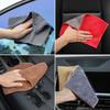 Suede Motorcycle Wash Towel Microfiber Cleaning Rag Cloth For Honda CB400 CB650F CBF CBR250RR CRF SH300 NC750