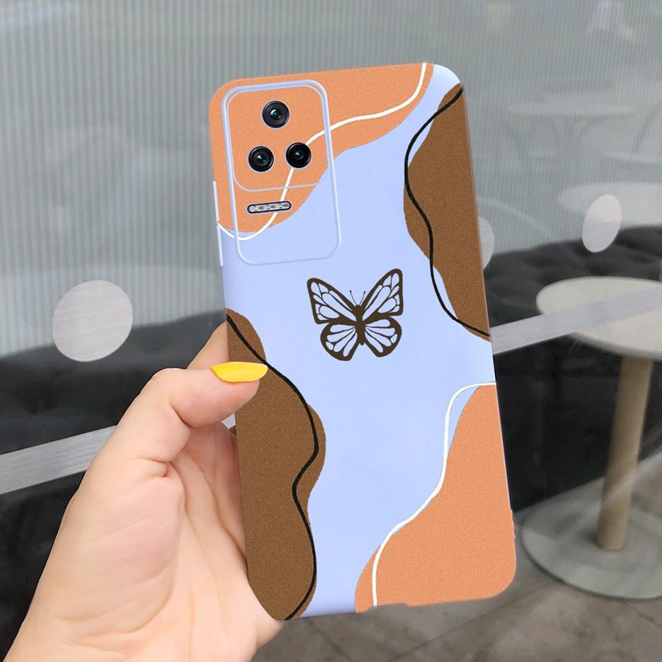 Für Xiaomi Poco F4 Hülle Buntes Kunstmuster Rückseite Für Xiaomi Poco F4 GT PocoF4 Handyhülle 6,67'' Weiches Silikon Fundas Capa