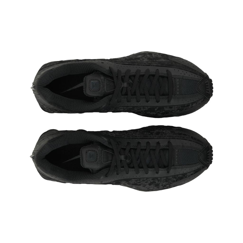 Nike Shox R4 Black Floral Women Sneakers Dark-Smoke-Grey HV0934-002