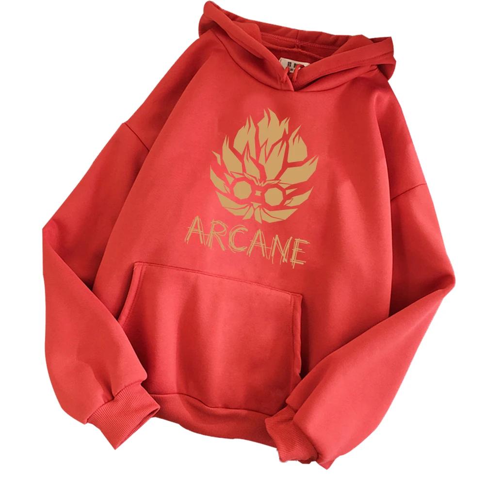 Arcane Heimerdinger Sudadera con capucha de estilo minimalista Harajuku Jersey Tops Sudadera Regalo para fanáticos