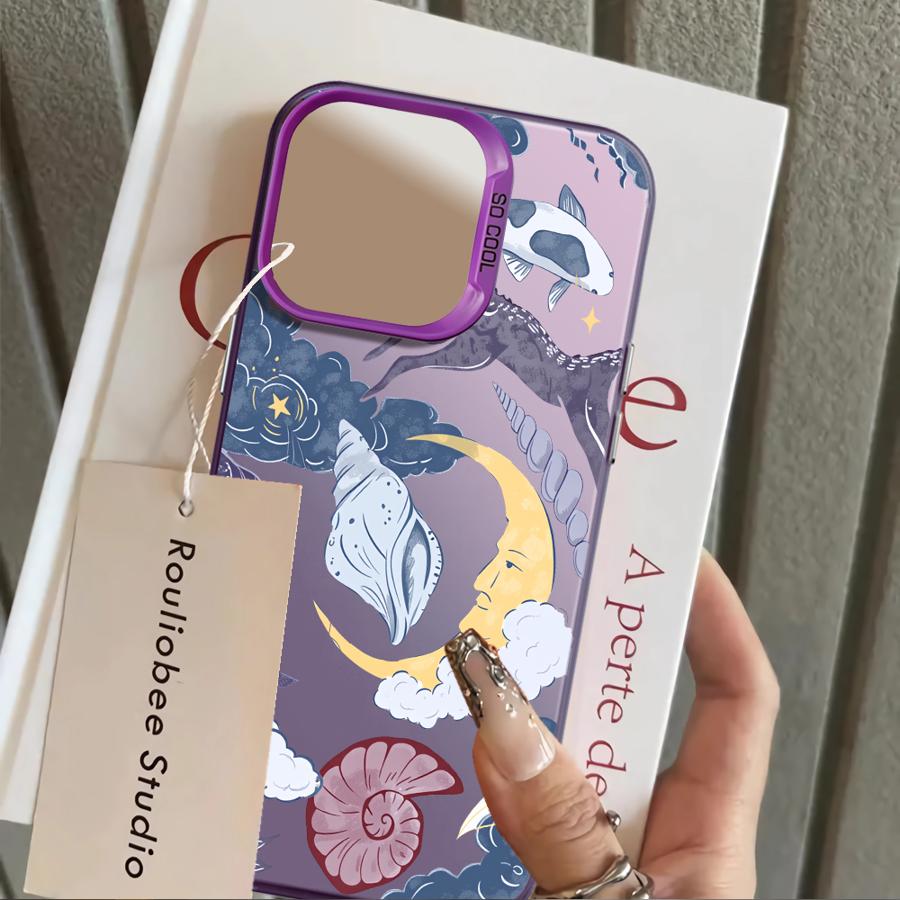 Strange Patterns Case for iPhone 17 Pro Max 15 Plus 13 Pro 12 11 Air 14 XR 16 XS Back Phone Cover