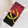 Angola Flag Phone Case For Samsung Galaxy S25 S23 S30 S8 S21 S20 FE S24 S22 Note 10 20 S8 Plus Lite Ultra