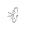 Exquisite Alloy Bowknot Open Rings Jewelry for Ladies Adjustable Design Ideal for Everyday Wear and Special Occasions