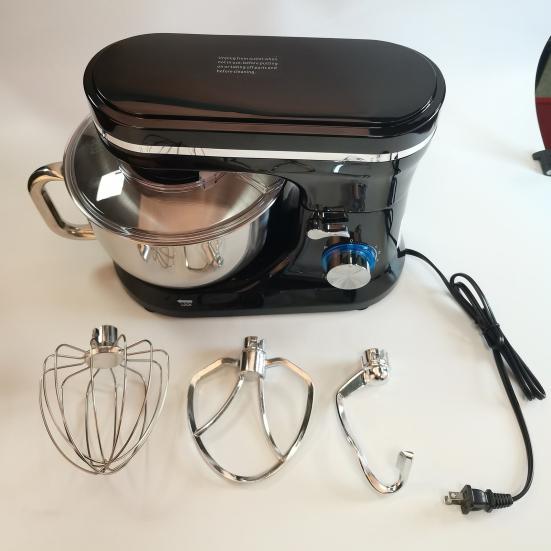 Dough Mixer 660W 6-Speed Electric Kitchen Stand Mixer with Stainless Steel Bowl Dough Hook Whisk & Beater Professional Baking Mixer