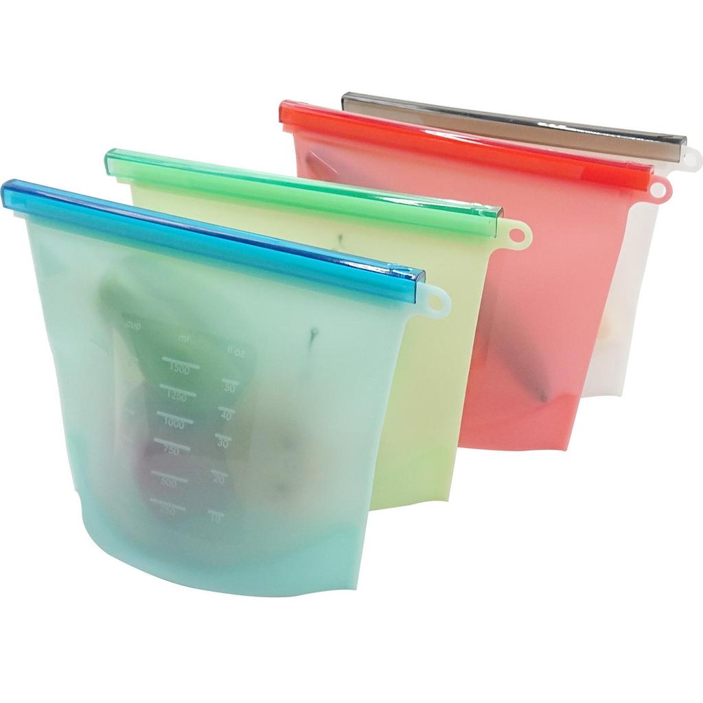 Manufacturers' Silicone Food Storage Bags - Sealed, Fresh-Keeping Kitchen Supplies