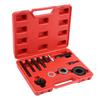 12 Pcs Car Power Steering Alternator Pump Pulley Puller Remover Disassembly Installer Tool
