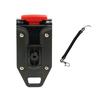 Heavy Duty Tool Holsters with Selves Locking Clip Waist Belt Mounted Selves-Locking Holsters Tool Holder for Tape Measure