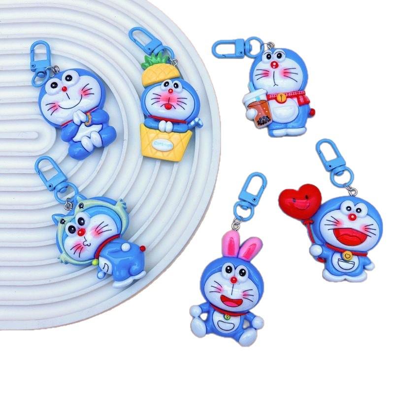 Doraemon Cartoon Pendant Lanyard Keychain - Cute Gift for Students and Besties