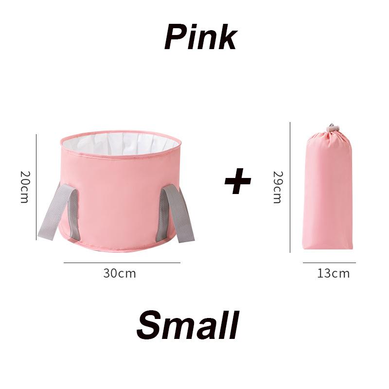 Reise Camping Faltbares Becken Waschbecken Eimer Badezimmer Faltbares Becken Fußbadbecken Fußbadbeutel Faltbarer Fußbad-Eimer