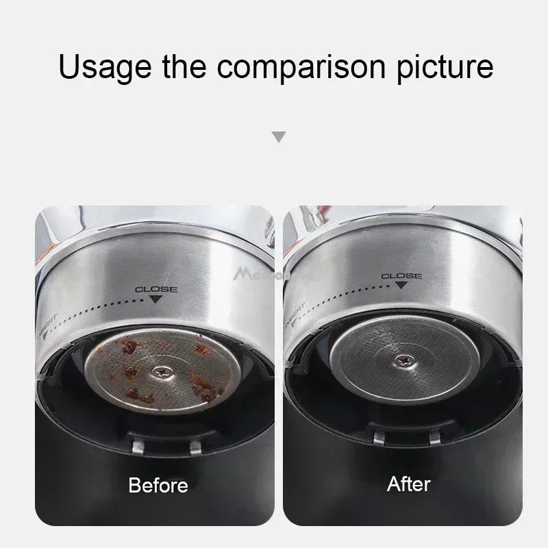 51/53/58mm Gjenbrukbar Kaffefilterskjerm Varmebestandig Maske Portafilter Barista Kaffelaging Puckskjerm for Espressomaskin