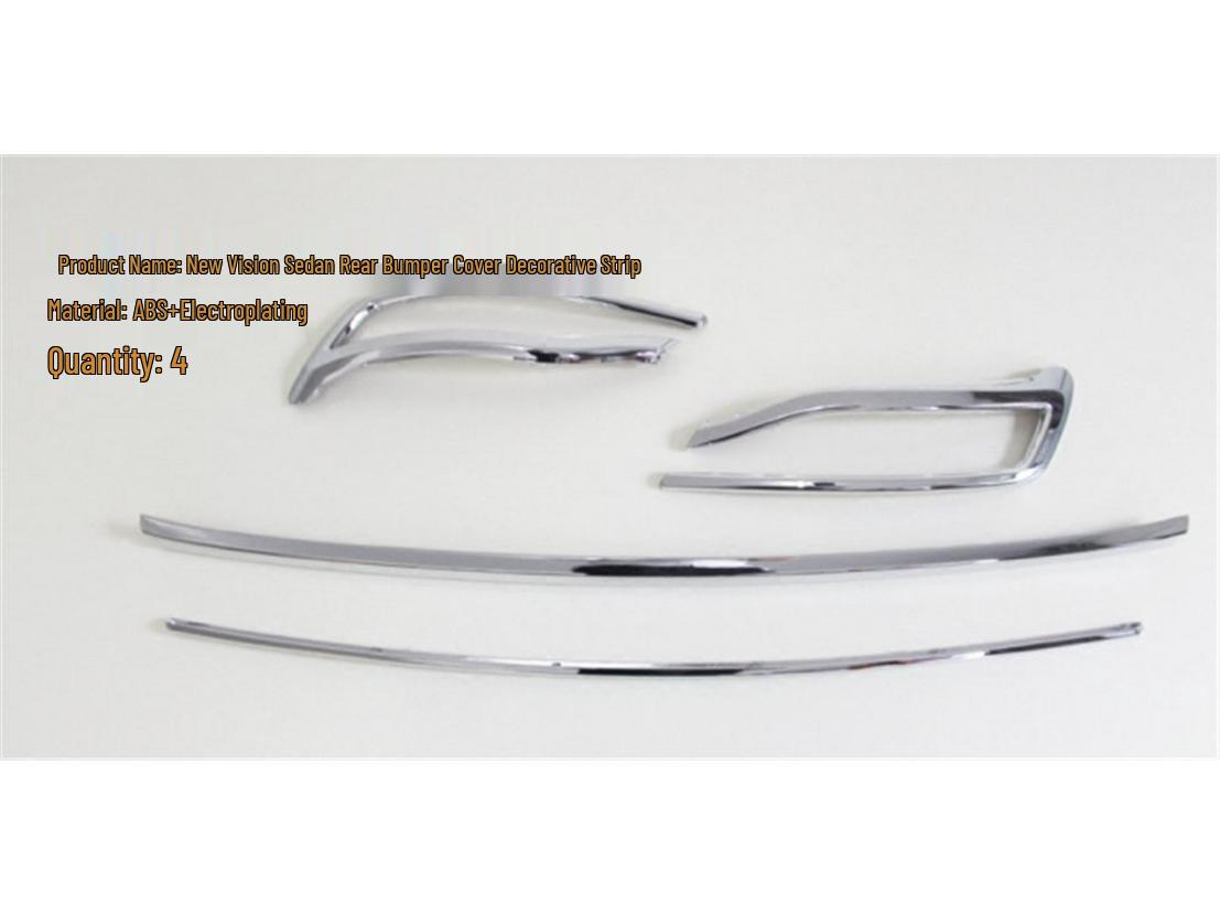 

Otai Накладка на задний бампер Совместима с 15 моделями Geely New Vision, GC7 Декоративная полоса 39