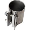 3 Inch Exhaust Clamp Butt Joint Band Clamp Sleeve Coupler 304 Stainless Steel