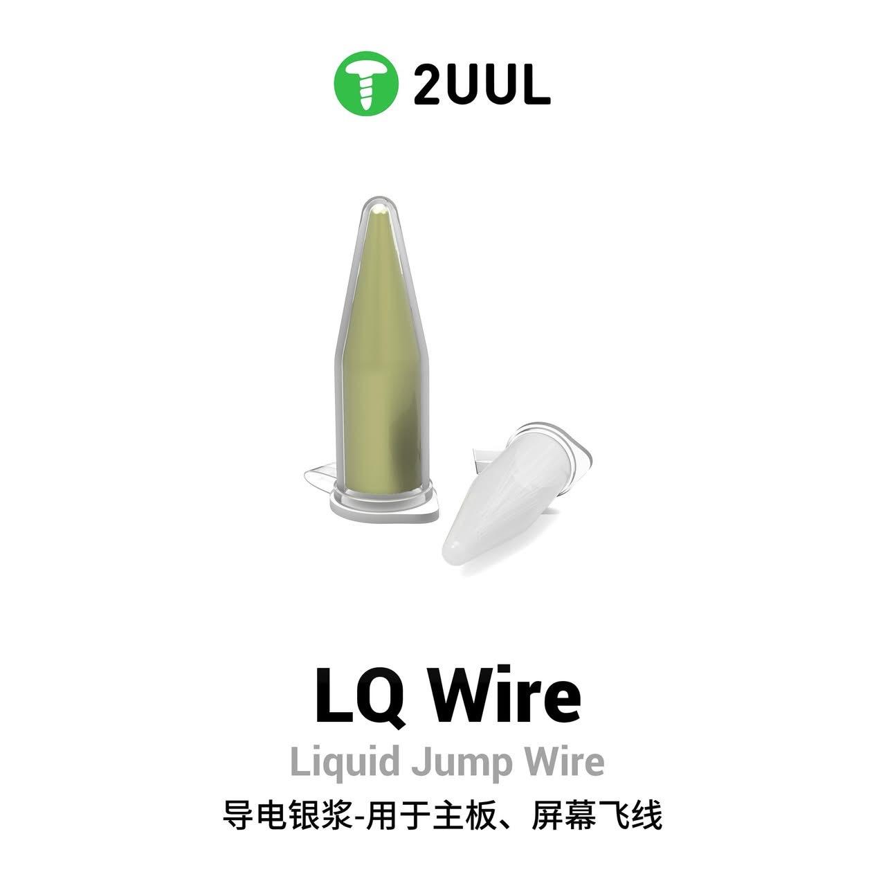 

2UUL conductive silver paste for circuit board, motherboard and screen repair, high temperature resistant червоний
