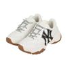 MLB Big Ball Chunky Letter Height Increasing Low Top Dad Shoes Unisex Sneaker Ivory 32SHC6011-50I