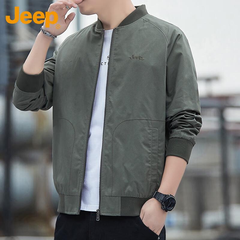 Jeep Men's Spring Autumn Casual Jacket