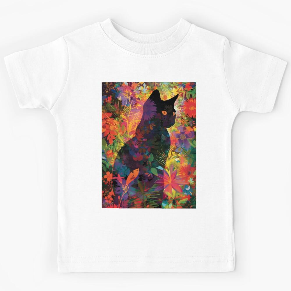 color cat Kids T-Shirt 120
