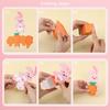20/50Pcs Cute Rabbit Carrot Paper Cookie Candy Box Gift Packing Boxes Easter Party Supplies Kids Birthday Baby Shower Decoration