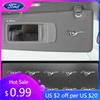 Car Sticker Car Co-Pilot Sun Visor Sticker Auto Logo Styling Sunshade Accessories for Ford Focus 2 3 Fiesta ST RS Mustang Mk1 Ra