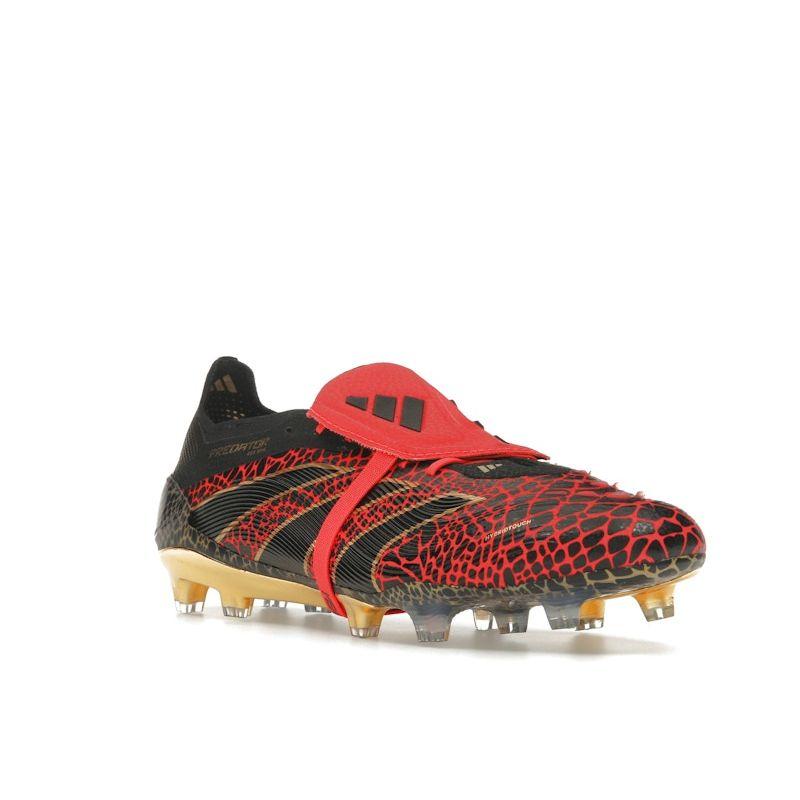 Adidas Predator Elite Foldover Tongue FG Year of the Snake Unisex Sneakers Lucid-Red Gold-Metallic Core-Black IH0958