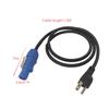 3Pin 1.2M Power Plug Power Connect Cable For Stage Light Led Beam Par Can Moving Head Dmx512 Light Event Show