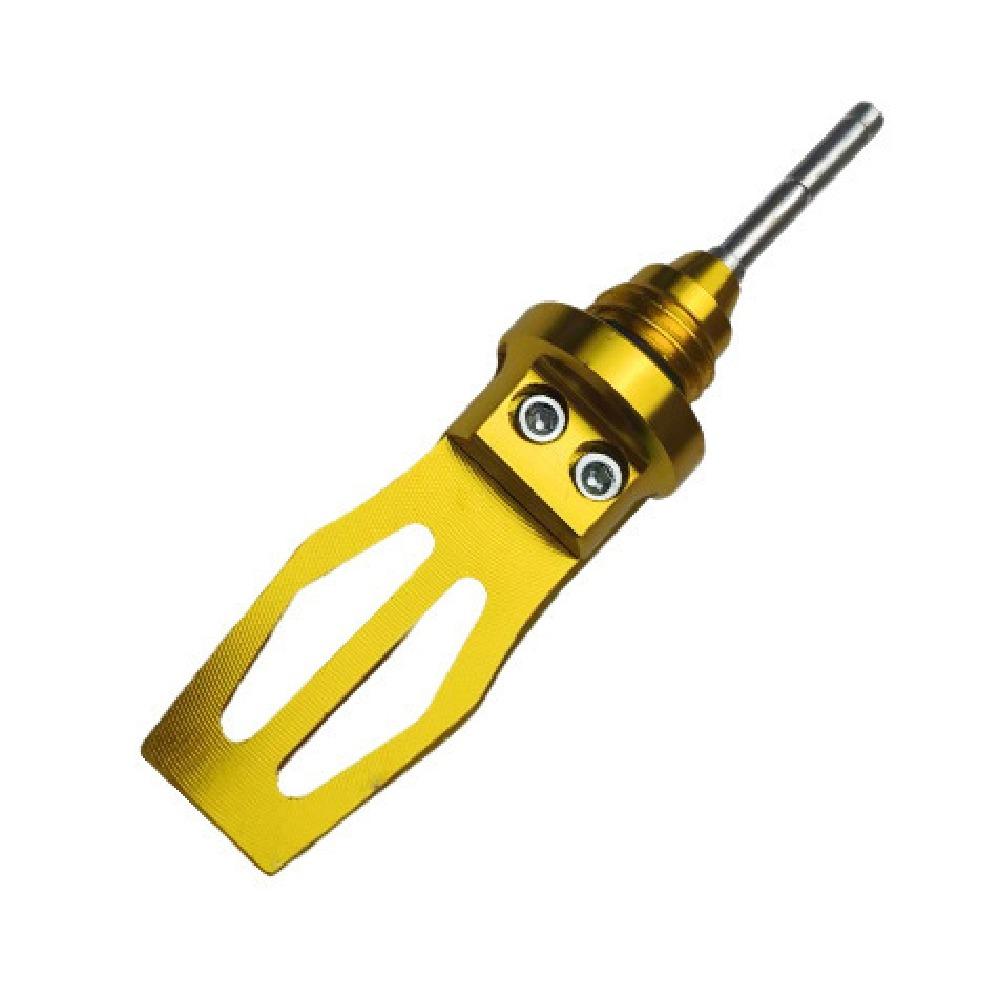 

Professional Motorcycle Oil Level Dipstick Aluminum Zinc Zinc Alloy Machine Oil Dipstick Motorcycle Part золотий