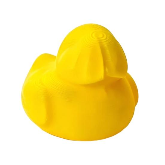 Harmless Prank Duck Toys 3D Printed Funny Figurine, Cute Hilarious Ornament, Mini Humorous Tabletop Ornaments Toy for Car Dashboard Bathroom