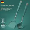 Zhishi Silicone Spatula and Soup Ladle Set