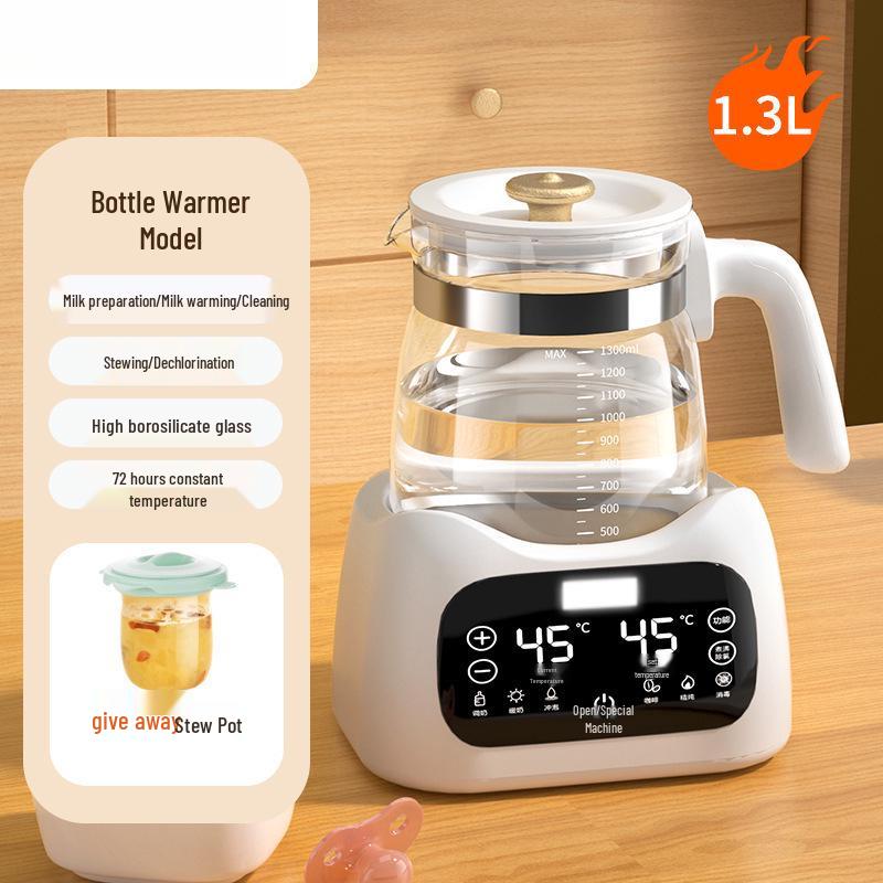 Electric Constant Temperature Kettle with Integrated Tea Maker and Water Boiling Function