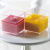 20pcs Plastic Tiramisu Pudding Mousse Cup Transparent Plastic Mousse Cup Container for Jelly Yogurt Dessert (with Cover)