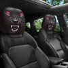 Funny Car Headrest Covers, Spooky Pattern Seat Headrest Protector, Universal Breathable Stretchy Car Interior Accessories
