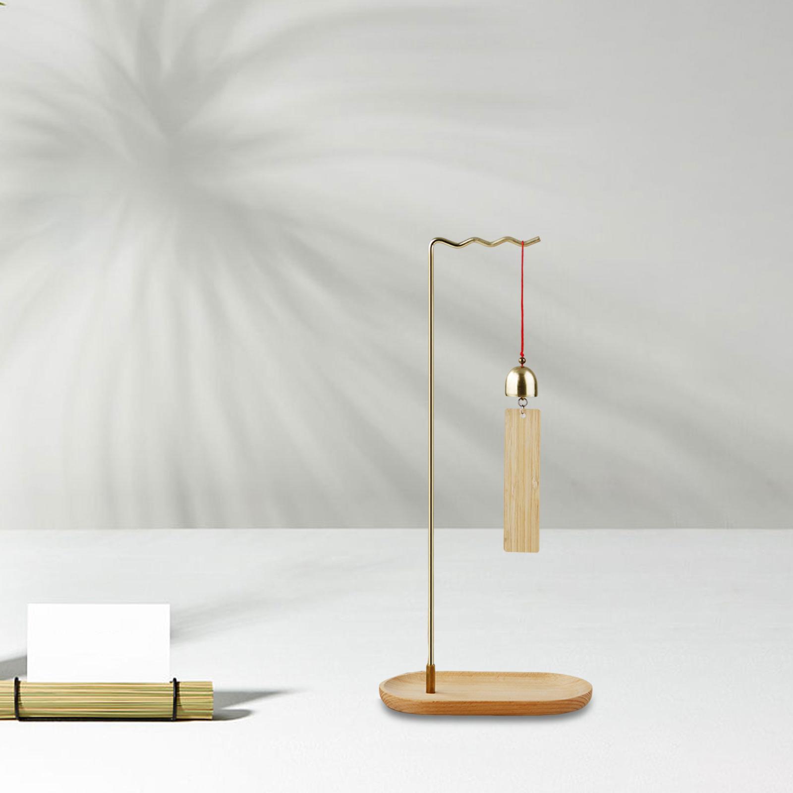 Brush Stand Gifts with Base Versatile Chinese Wood Indoor Wind Chime Bracket золотой 1750₽