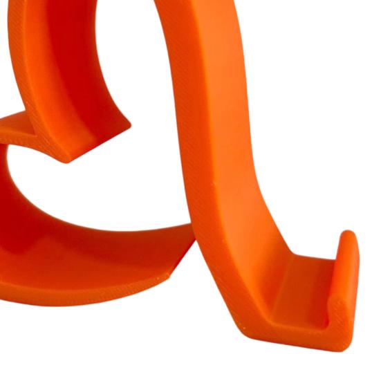 Herzförmige Handyhalterung Niedlicher 3D-gedruckter Handy-Ständer für Smartphones Tablets Kindles Romantischer Schreibtisch-Herz-Handyhalter für Büro Nachttisch